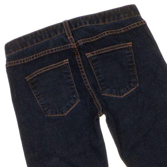 J Crew Matchstick Capri Jeans 26 Womens Dark Wash Blue Denim Stretch 28x16 - Picture 4 of 12